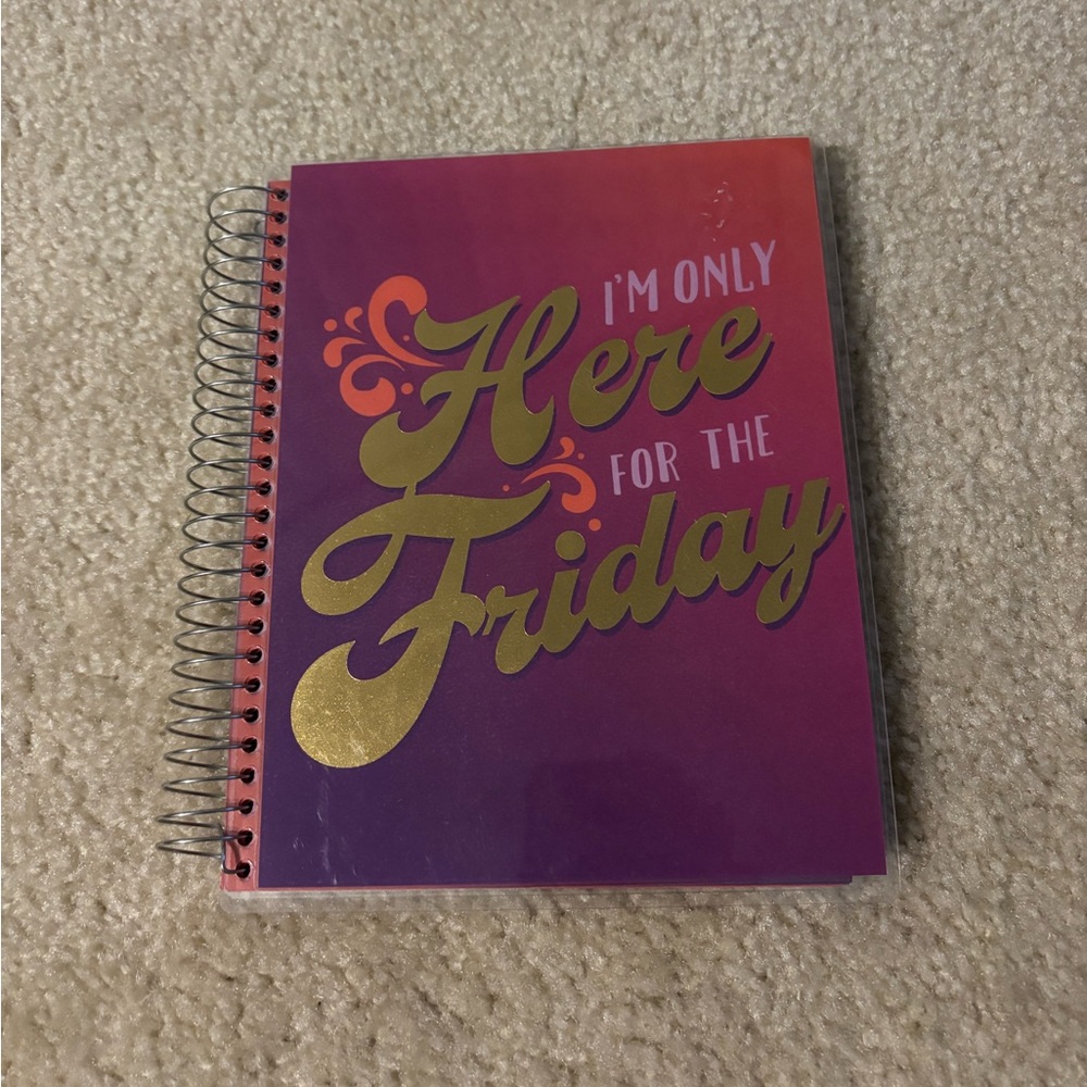 Spiral Bound Undated Planner